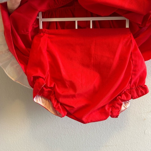 Mini Togs Red Baby Dress - Picture 5 of 8
